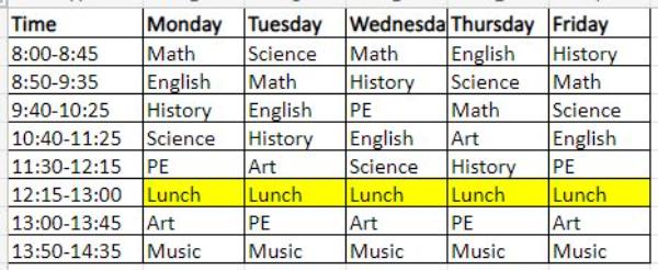 TIME TABLE KLS 7.JPG